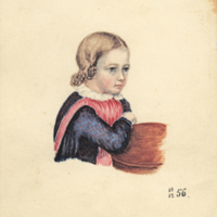 SLM 12478 4 - Akvarell, Helena Drake