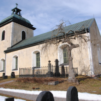 SLM D10-867 - Vagnhärads kyrka före renovering, sett från sydost