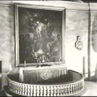 SLM M020123 - Altaret i Östra Vingåkers kyrka år 1943