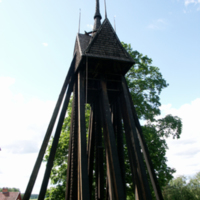 SLM D10-391 - Husby-Oppunda kyrka, klockstapeln