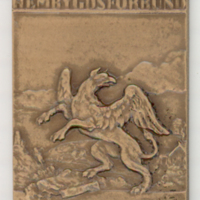 SLM 24201 - Hembygdsförbundets förtjänsteplakett, brons