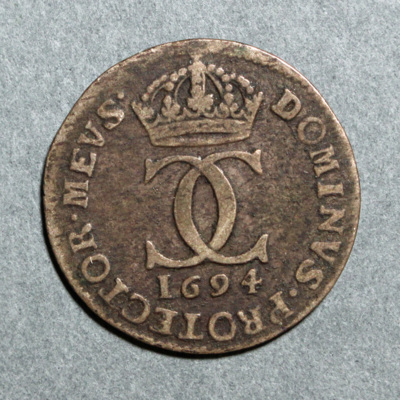 SLM 16173 - Mynt, 5 öre silvermynt 1694, Karl XI