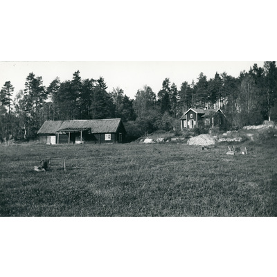 SLM SEM_EN1942 - Torpet Fördärvet under Gredby, senare Näsbyholm, längre fram rivet.