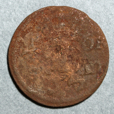 SLM 16214 - Mynt, 1/6 öre kopparmynt 1666, Karl XI