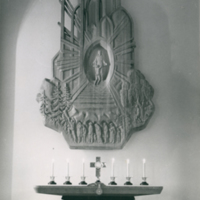 SLM P2015-803 - Altarreliefen i Borlänge krematorium, 1955