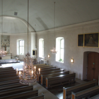 SLM D08-815 - Stenkvista kyrka, interiör