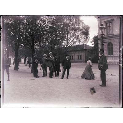 SLM X712-81 - Lärare vid Nyköpings Högre Allmänna Läroverk, 1900-talets början