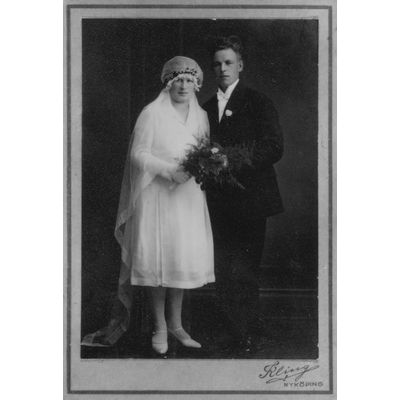 SLM R539-92-5 - Bröllop på Löt, 1920-tal