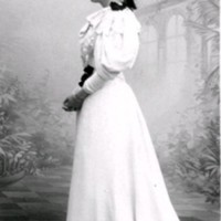 SLM M032097 - Clara Fleetwood född Sandströmer (1861-1942) år 1895