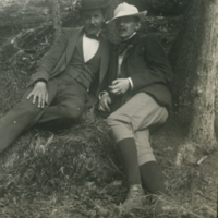 SLM P12-526 - Emil och Gösta (Bernhard Österman) i Ratzes 1899