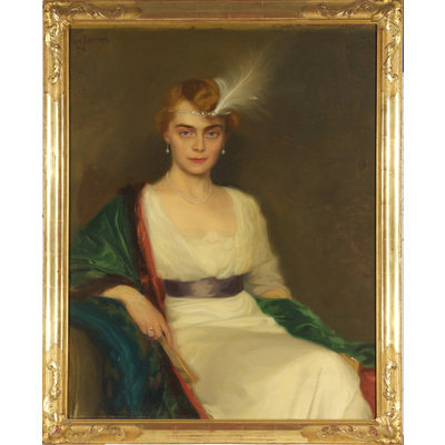 SLM 7970 - Porträtt av Hilda Österman 1912
