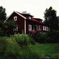 SLM P08-2140 - Folkskollärarinnan Anna Johanssons hus Solbacka i Lid