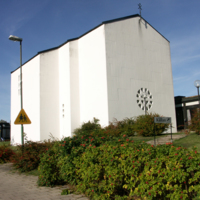 SLM D09-590 - Nävertorps kyrkas exteriör