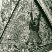 SLM M016070 - Valvmålning i Vrena kyrka 1943