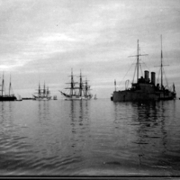 SLM P09-1354 - Flottan i Oxelösund, tidigt 1900-tal