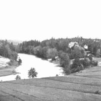 SLM M020274 - Utsiktsbild över Nyköpingsån