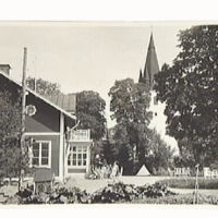 SLM M007862 - Frustuna kyrka och prostgården