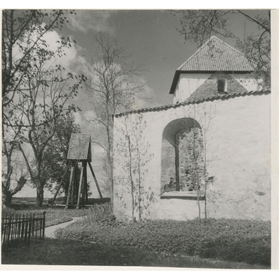 SLM A18-145 - Björkviks gamla kyrka år 1945