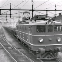 SLM M029397 - Ellok i Oxelösund år 1953