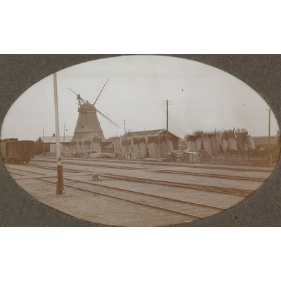 SLM P2014-466b - Väderkvarnen vid Vara år 1910