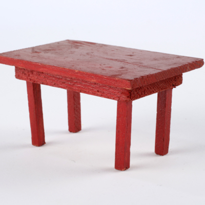 SLM 24421 1 - Dockskåpsmöbel, bord av trä