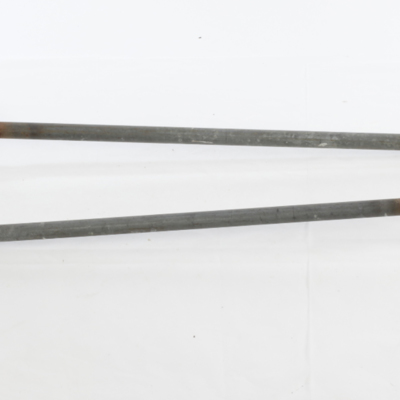 SLM 25205 - Råförare, tyvor av metall och trä, avsedd för fiske under isen, från Hartsö