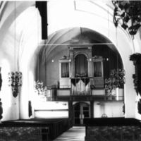 SLM M026111 - Interiör, Fors kyrka, före 1972