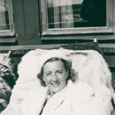 SLM P2015-622 - Karin Wohlin på semesterresa på 1940-talet
