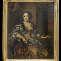 SLM 1227 - Porträtt, Ulrika Eleonora d,ä., sent 1600-tal