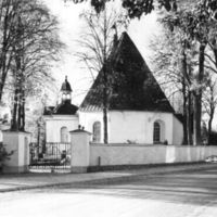 SLM M022337 - Alla Helgona kyrka i Nyköping år 1951
