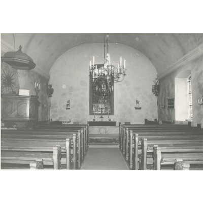 SLM S11-91-1A - Interiör, Blacksta kyrka