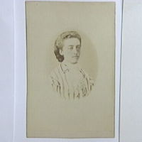 SLM M001028 - Fru Louise Mörner (f.Wachtmeister) (1845-1920), ca 1860-tal