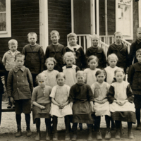 SLM P11-056 - Västra skolan i Bettna, år 1925/26