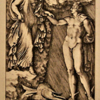 SLM 8517 20 - Kopparstick av Pietro Sancti Bartoli, skulpturer och monument i Rom 1693