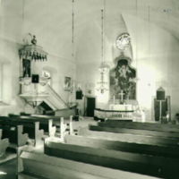 SLM M016771 - Predikstol och altare, Lerbo kyrka
