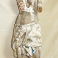 SLM 19006 - Skulptur, Kristus som smärtornas man, från Tunabergs kyrka, ca 1450