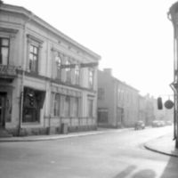 SLM R1057-92-5 - Brunnsgatan och Västra Storgatan i Nyköping, 1958