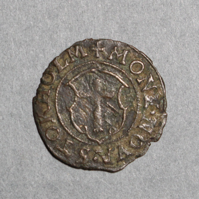 SLM 16827 - Mynt, 1/2 öre silvermynt 1568, Erik XIV