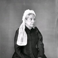 SLM Ö105 - Aurora Charlotta Åkerhielm född Skjöldebrand (1819-1907), 1890-tal