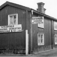 SLM A28-513 - Höglunds mekaniska verkstad, Östra Kvarngatan i Nyköping