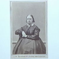 SLM M000894 - Mamsell Augusta Rosén, ca 1860-tal