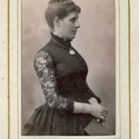 SLM P2013-127 - Fru Anna Tauvon född Graf 1858