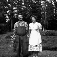 SLM P09-409 - Gunnar och Agnes på 1950-tal
