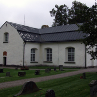 SLM D08-231 - Östra Vingåkers kyrka. Exteriör.