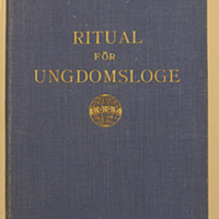 SLM 33063 1-3 - Tre böcker, Ritual för ungdomsloge, IOGT