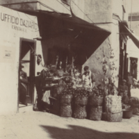 SLM P09-1980 - Grönsaksförsäljare, Anacapri, Capri, Italien omkring 1903