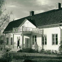 SLM M016105 - Toresunds prästgård år 1963