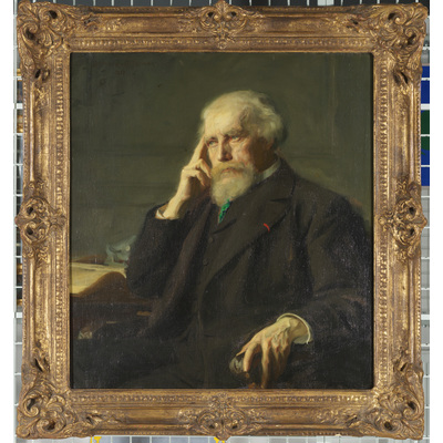 SLM 7029 - Porträtt, Albert Mérat (1840-1909), fransk författare