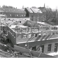 SLM M029757 - Elverket i Nyköping under ombyggnad, 1953
