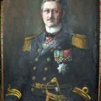 SLM 8427 - Målning, porträtt av kammarherre Göran af Klercker i uniform